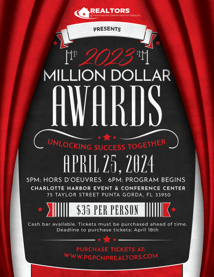 Million Dollar Awards flyer